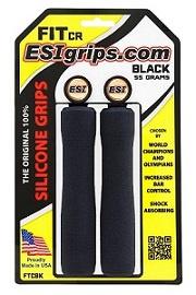 Handlebar grips fit CR with a white background