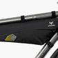 Apidura Racing Frame 4L Pack on middle bar of bike
