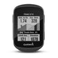 Garmin Edge 130 Plus from the front showing the elevation on a white background