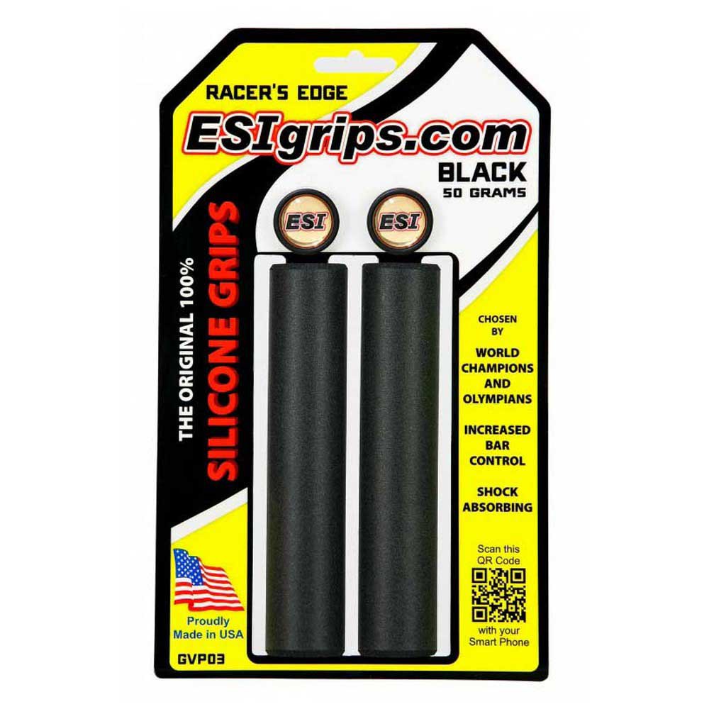 Handlebar grips racer's edge with a white background