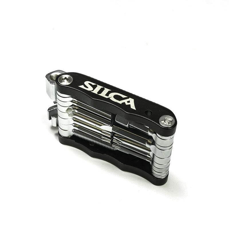 Silca Venti 20 Multi Tool closed up on a white background