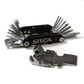 Silca Venti 20 Multi Tool opened up on a white background