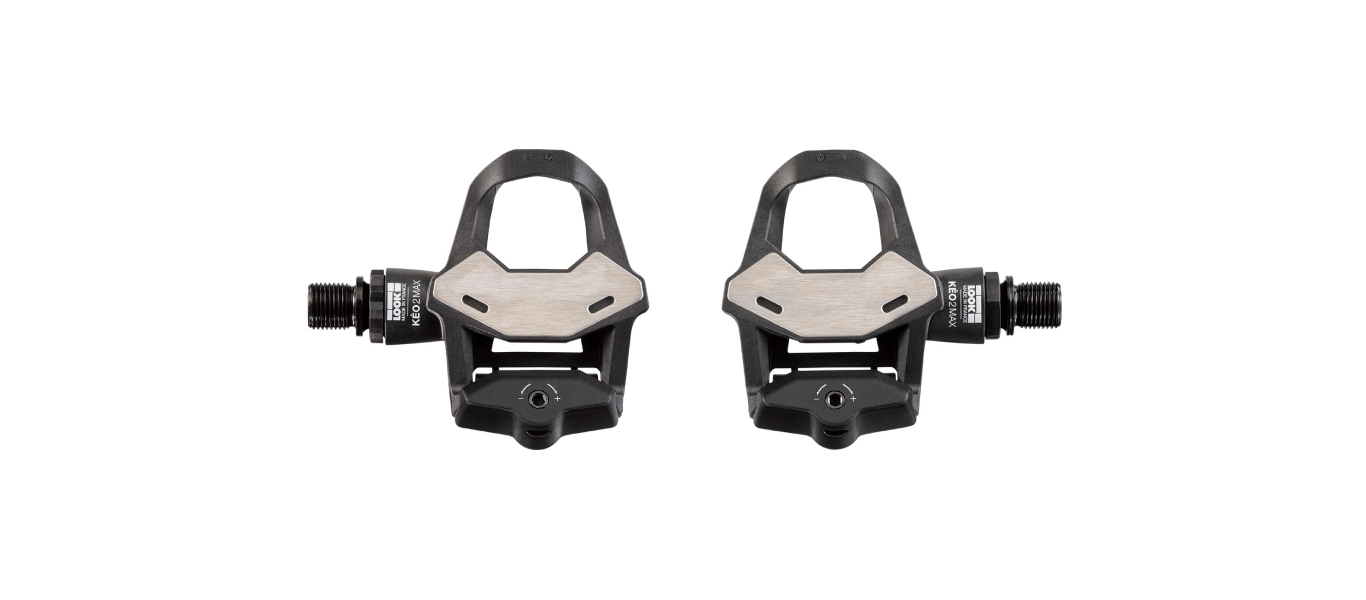 Look Keo 2 MAX pedals on a white background