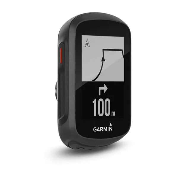 Garmin Edge 130 Plus from the side on a white background